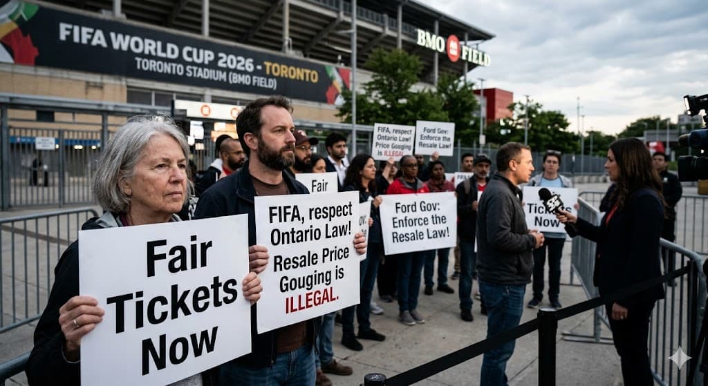 FIFA Faces Scrutiny from Ontario Government Over Ticket Resale Law